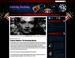 celebritysmoking.blogspot.com screenshot