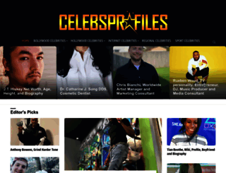 celebsprofiles.com screenshot