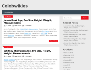 celebwikies.com screenshot