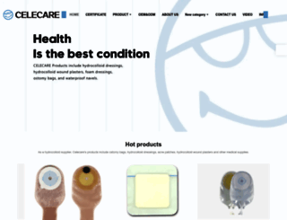 celecaremedical.com screenshot