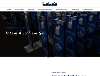 celes.com.br screenshot