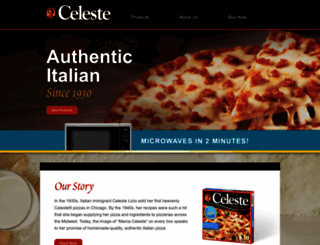 celestepizza.com screenshot