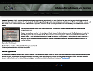 celestialsoftware.com screenshot