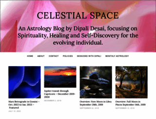 celestialspace.wordpress.com screenshot