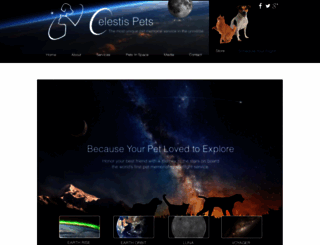 celestispets.com screenshot