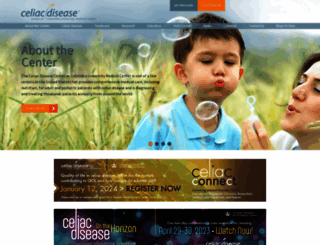 celiacdiseasecenter.columbia.edu screenshot