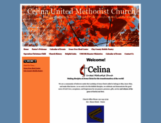 celinaumc.org screenshot