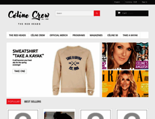 celinedion.fr screenshot