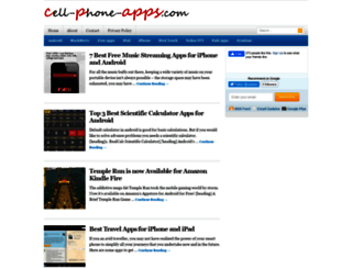 cell-phone-apps.com screenshot