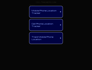 cell-trackers.com screenshot