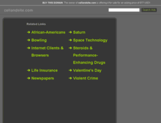 cellandsite.com screenshot