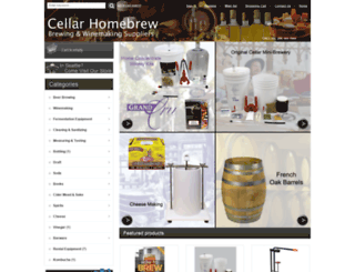 cellar-homebrew.com screenshot