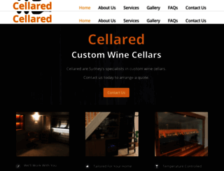 cellared.com.au screenshot