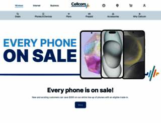 cellcom.com screenshot