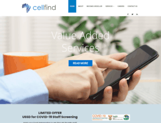 cellfind.co.za screenshot