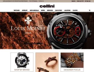 cellinijewelers.com screenshot