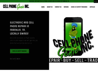 cellphonegenieinc.com screenshot