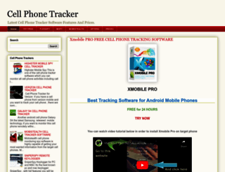 cellphonetrackerx.blogspot.com screenshot