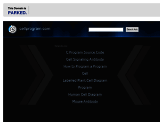 cellprogram.com screenshot
