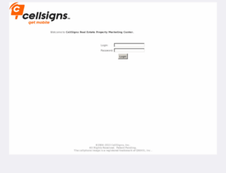 cellsigns.com screenshot