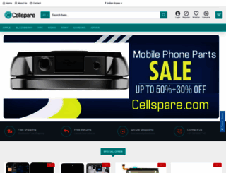 cellspare.com screenshot