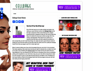 celluagecream.com screenshot