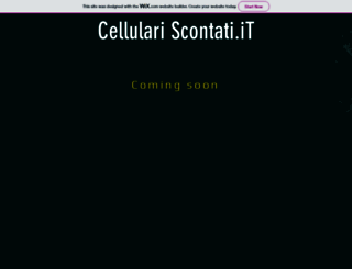 cellulariscontati.it screenshot