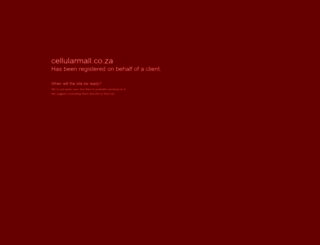 cellularmall.co.za screenshot