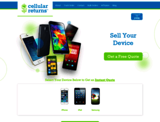 cellularreturns.com screenshot