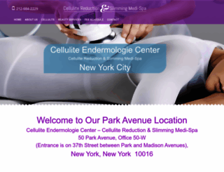 cellulite-endermologie-center.com screenshot