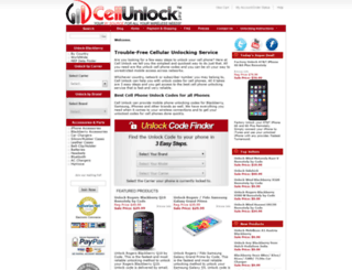 cellunlock.net screenshot