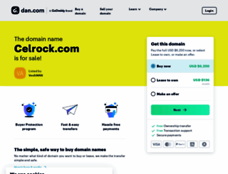 celrock.com screenshot
