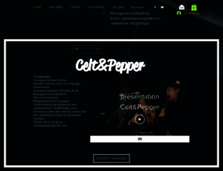celtandpepper.com screenshot