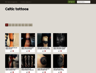 celtic-tattoo.tattooimages.biz screenshot