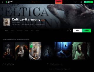 celtica-harmony.deviantart.com screenshot