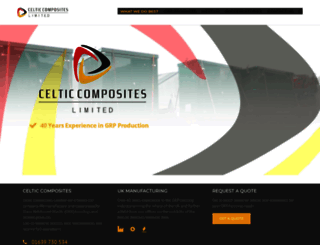 celticcomposites.co.uk screenshot