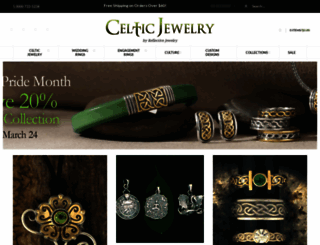 celticjewelry.com screenshot