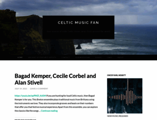 celticmusicfan.wordpress.com screenshot