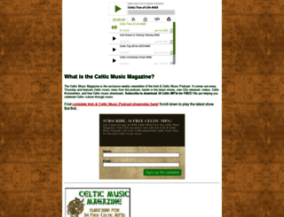 celticmusicmagazine.com screenshot