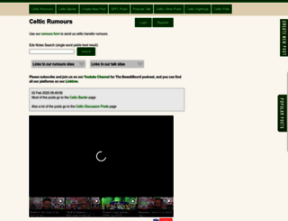 celticrumours.co.uk screenshot