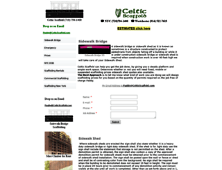 celticscaffold.com screenshot