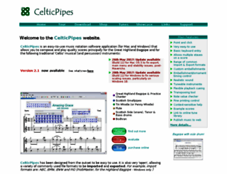 celticsession.net screenshot