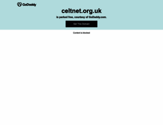 celtnet.org.uk screenshot