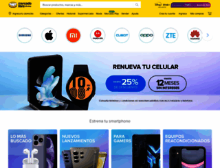 celulares.mercadolibre.com.mx screenshot