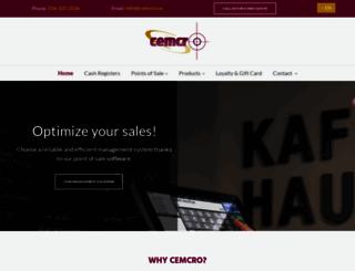 cemcro.ca screenshot
