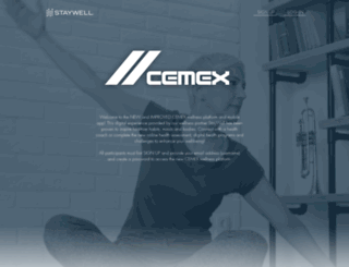 cemex.staywell.com screenshot