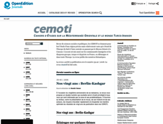 cemoti.revues.org screenshot