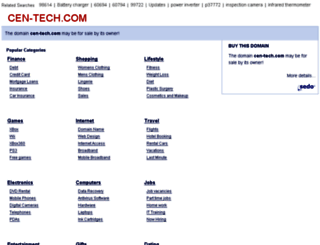 cen-tech.com screenshot