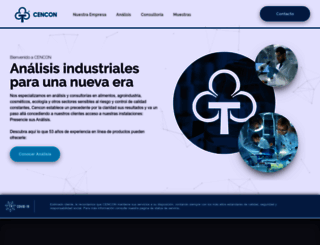 cencon.com.mx screenshot