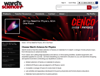 cencophysics.com screenshot